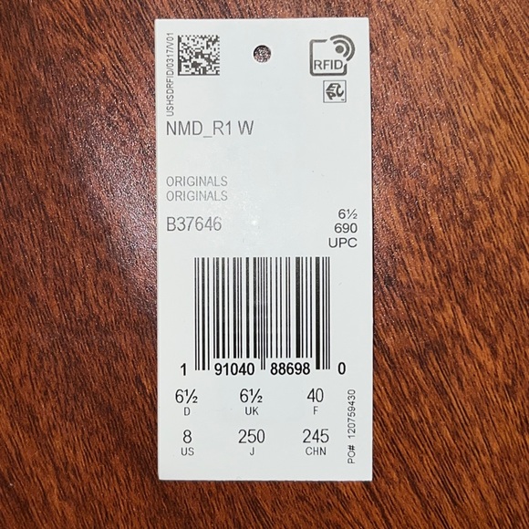 Adidas Originals Women's NMD_R1 Sneaker new burgundy white, purple&coral - Picture 5 of 14